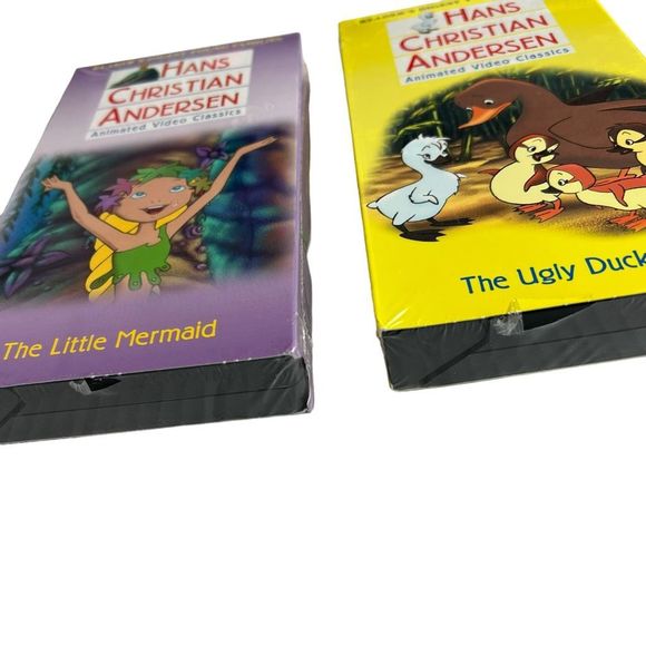 Hans Christian Andersen Animated Video Classics Set Of 4 NEW Sealed VHS Tapes - Picture 6 of 7
